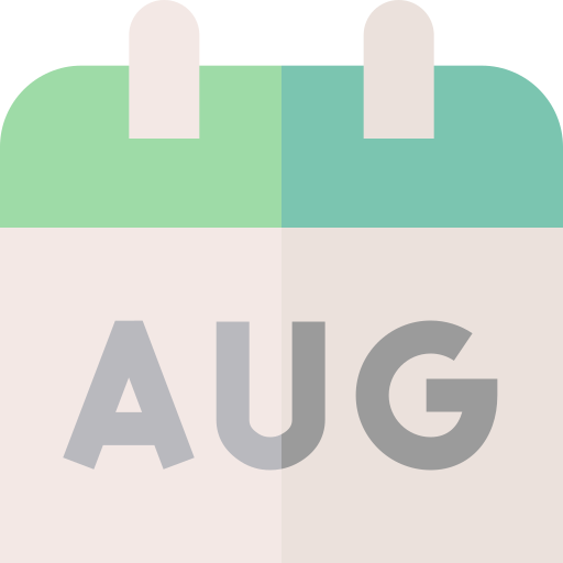 agosto icono gratis