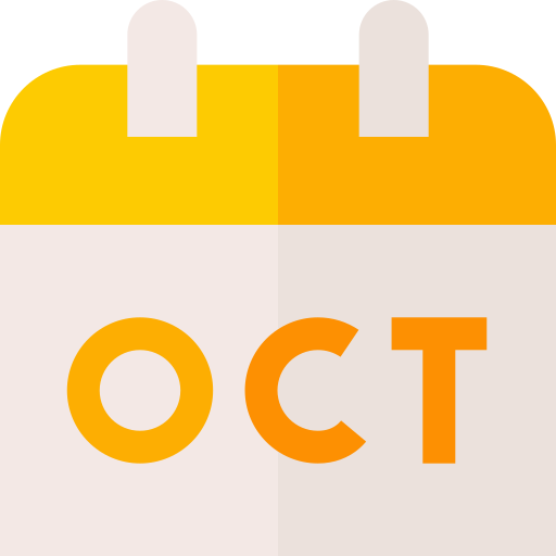 octubre icono gratis