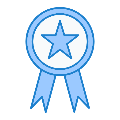 Badge Generic Blue icon