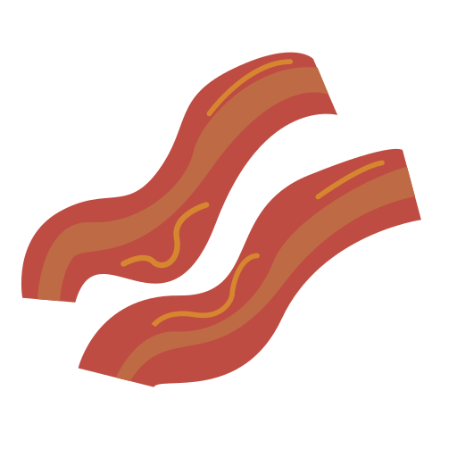 Bacon - Free food icons