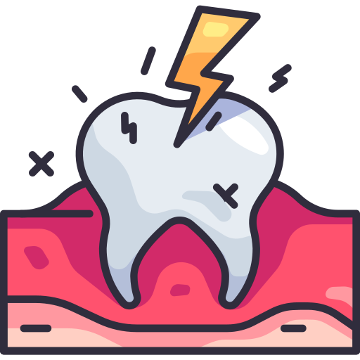 Toothache free icon