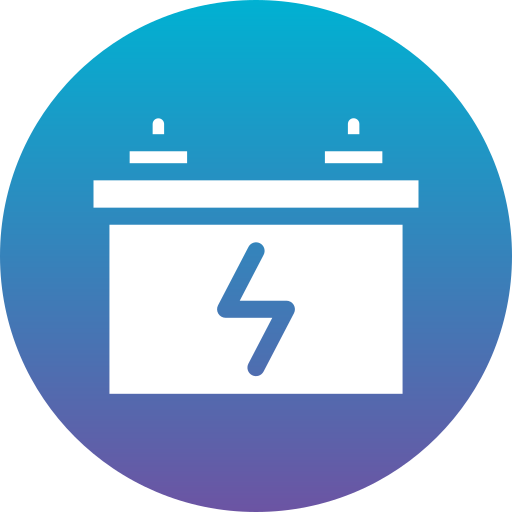 Car battery Generic Flat Gradient icon