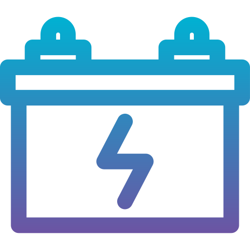 batería de coche icono gratis