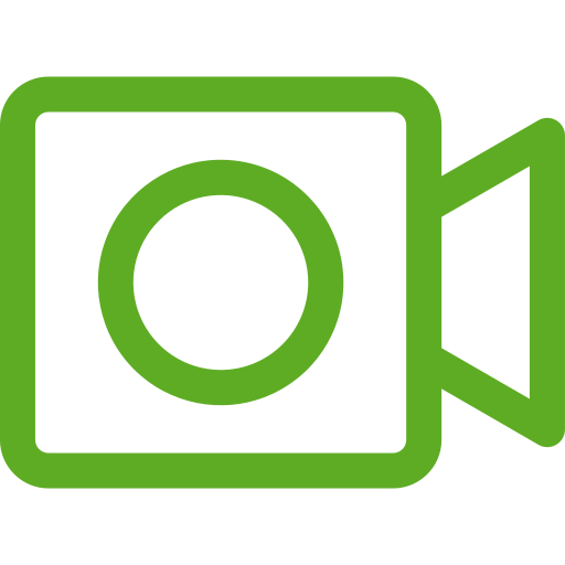 camara de video icono gratis