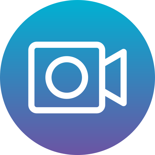 camara de video icono gratis