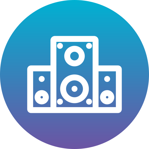 altavoz icono gratis