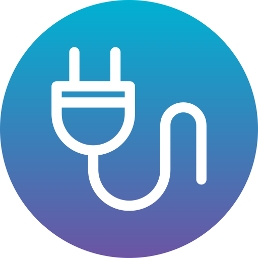 Plug Generic Flat Gradient Icon