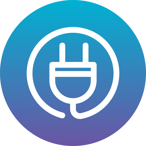 Plug Generic Flat Gradient icon