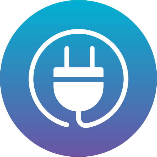 Plug Generic Flat Gradient icon