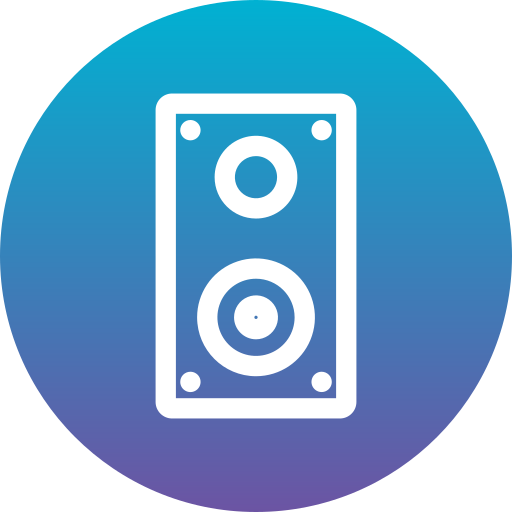 altavoces icono gratis