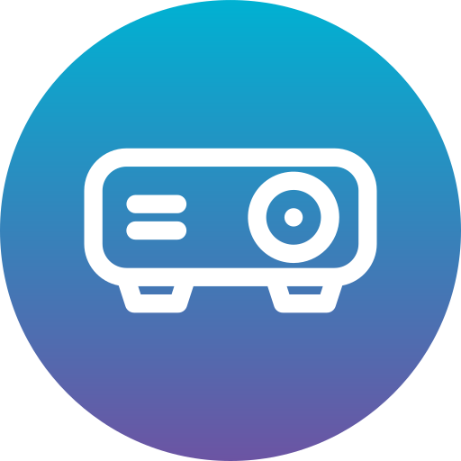 proyector de cine icono gratis