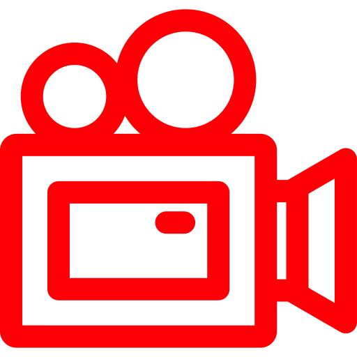 camara de video icono gratis