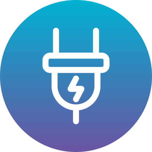 Plug Generic Flat Gradient icon