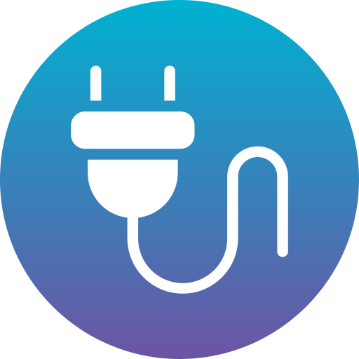 Plug Generic Flat Gradient icon