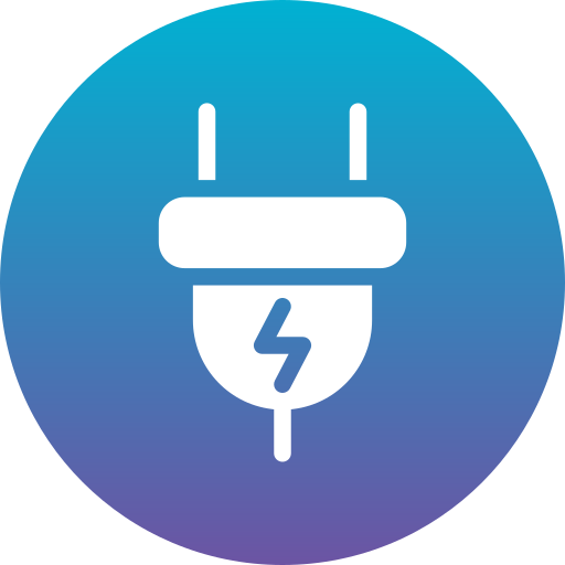 Plug Generic Flat Gradient icon