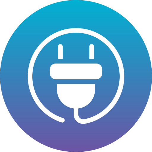 Plug Generic Flat Gradient icon