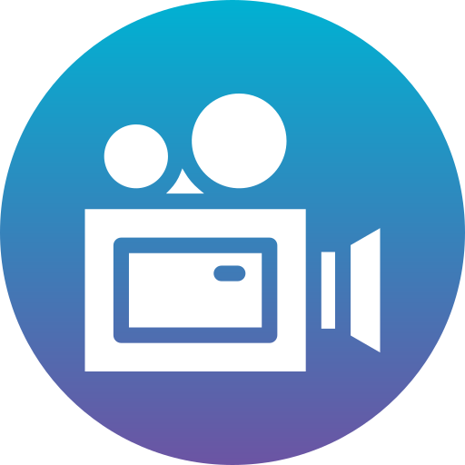 Video camera Generic Flat Gradient icon