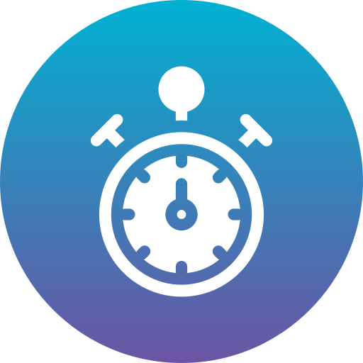 Timer Generic Flat Gradient icon