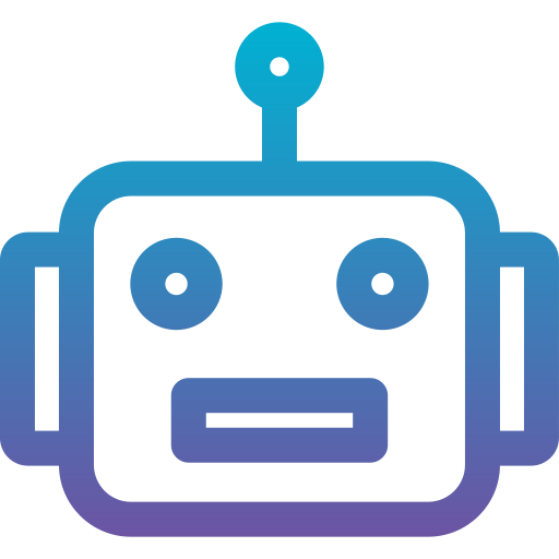 Robot Generic Gradient icon