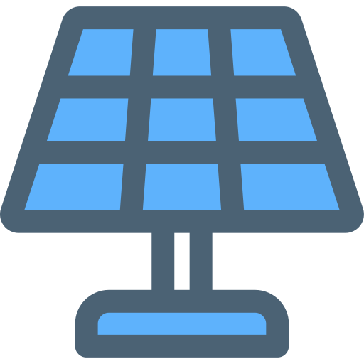 panel solar icono gratis