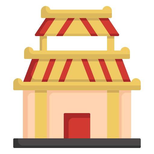 Китайский храм бесплатно иконка