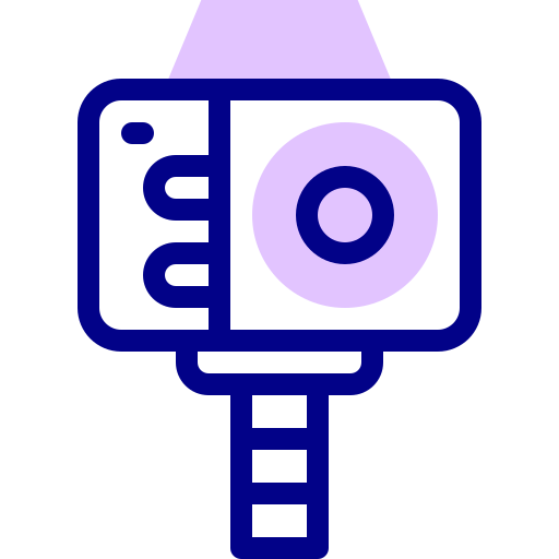 Action camera free icon