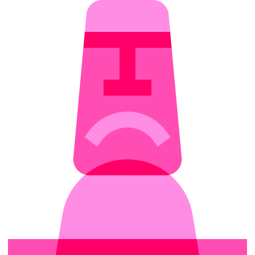 Moai Special Flat icon