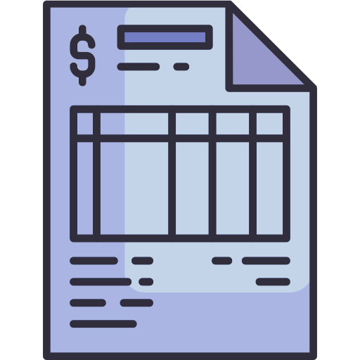 Invoice free icon
