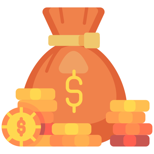 Money bag Generic Flat icon