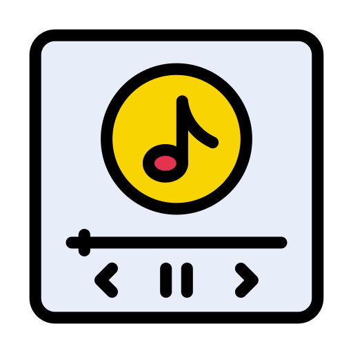 reproductor de música icono gratis