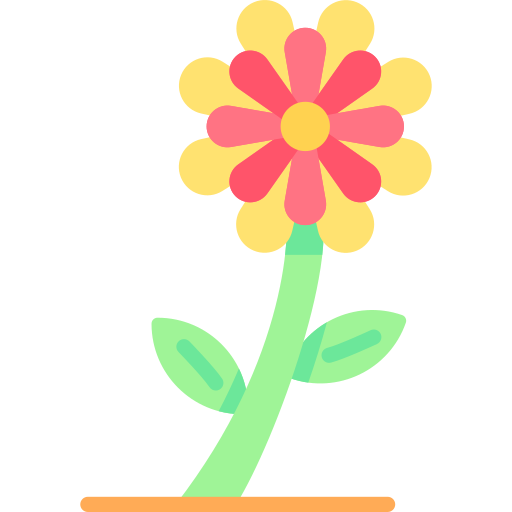 zinnia elegans icono gratis