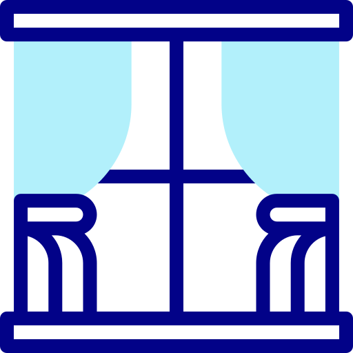Curtain free icon