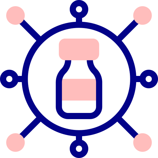Vaccine free icon