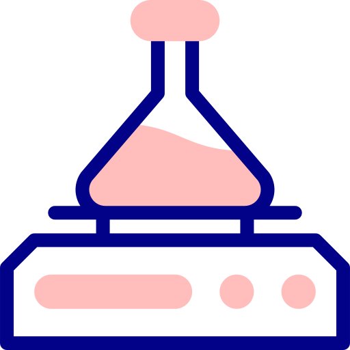 Orbital shaker Detailed Mixed Lineal color icon