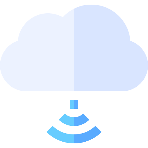 computación en la nube icono gratis
