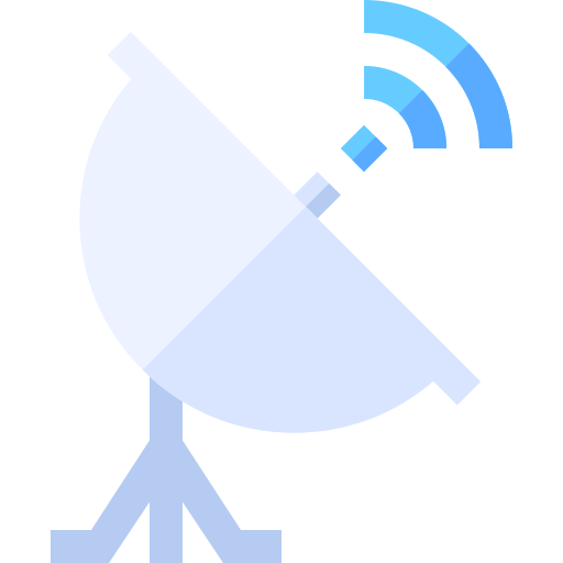 antena parabólica icono gratis