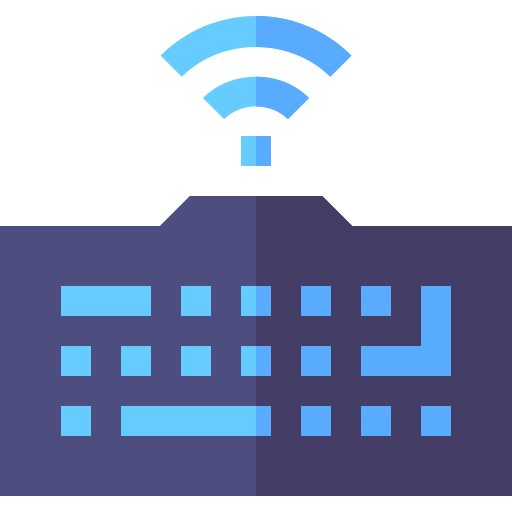 teclado electrónico icono gratis