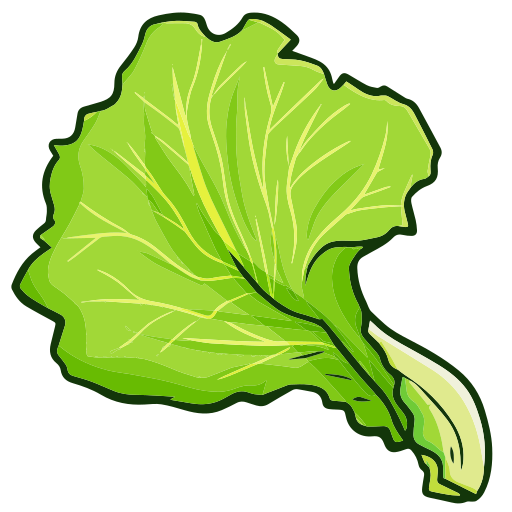 Lettuce Stickers - Free food and restaurant Stickers