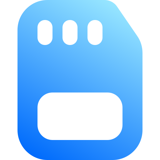 Sim card free icon Sim card free icon