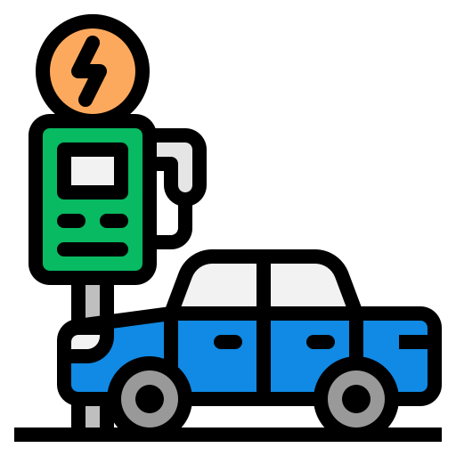 carga eléctrica icono gratis