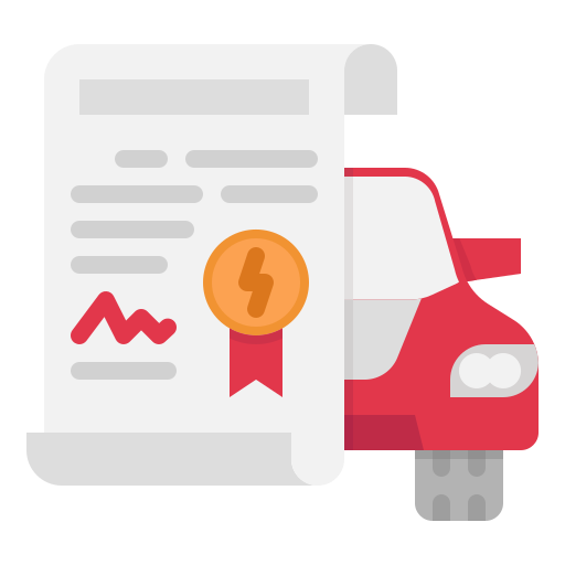 Certificate free icon