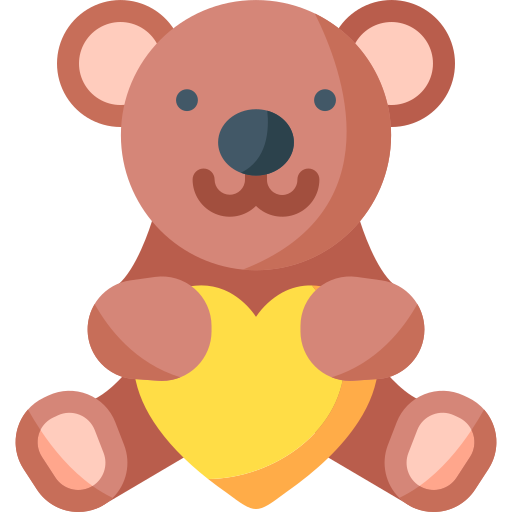 oso de peluche icono gratis