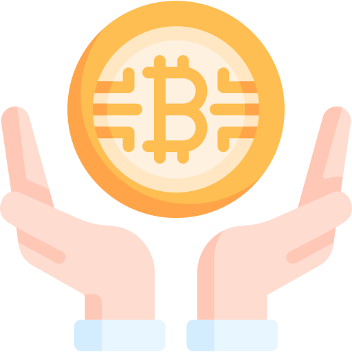 Bitcoin free icon Bitcoin free icon