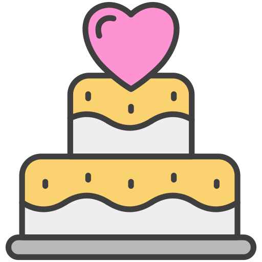 gâteau de mariage Icône gratuit gâteau de mariage Icône gratuit