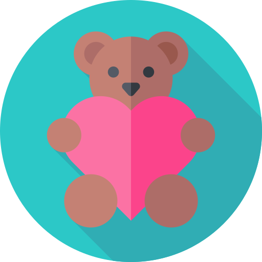 oso de peluche icono gratis