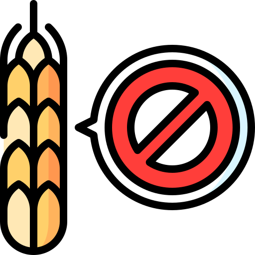 sans gluten Icône gratuit