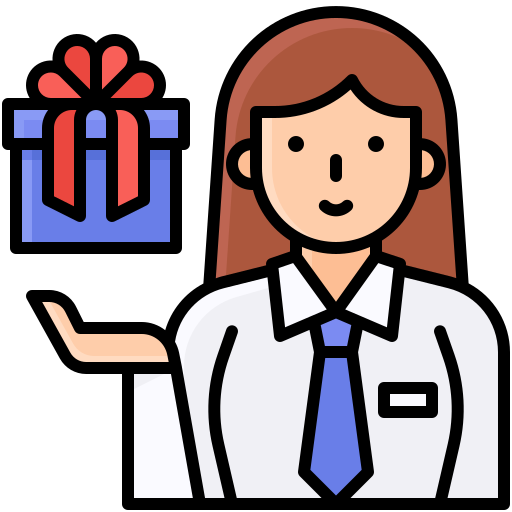 caja de regalo icono gratis