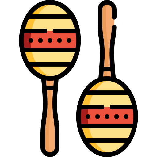 maracas icono gratis