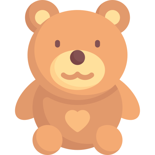 oso de peluche icono gratis