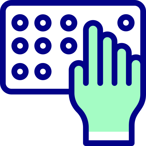 braille icono gratis